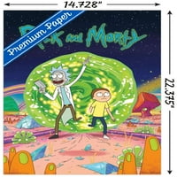 Rick És Morty-Borító Fal Poszter, 14.725 22.375