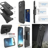 Tartozékok csomag iPhone Pro ma Case-Heavy Duty robusztus védőburkolat, övtáska klip, visszahúzható USB Type-C MFI