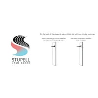 Stupell Industries forró fürdő Vintage Reklám fehér virágos kék kád, 15, Design betűkkel bélelt