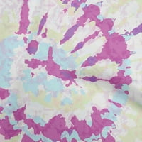 oneOone Pamut Cambric lila Szövet Ázsiai nyakkendő & festék foltvarrás kellékek nyomtatási varrás szövet az udvaron
