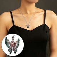 ékszer női új angyal gyémánt nyaklánc európai és amerikai eltúlzott Stílus Szerelem lánc a férfiak és a nők
