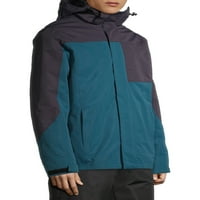 Iceburg Men's Peak 3-in-rendszeres kabát, akár 3xl méretű