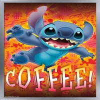 Disney Lilo és Stitch-kávé fal poszter, 14.725 22.375