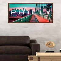 Philly-Skyline Fali Poszter, 22.375 34