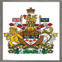 Kanada-címer fal poszter, 14.725 22.375