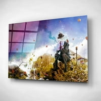 Mario Sanchez Nevado epikus művészete az Inspirálatlan, akrilüveg Falművészet, 16 x24
