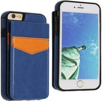 Eastjing Galaxy Note tok, prémium bőr karcolásgátló Galaxy Note pénztárca tok hitelkártya-foglalatokkal Folio Flip