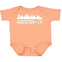 Inktastic Houston Texas Skyline t városok ajándék kisfiú vagy kislány Body