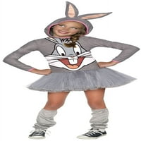 Lányok Looney Tunes Bugs Bunny Kapucnis Cos