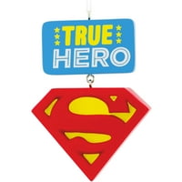 Hallmark DC Comics Superman pajzs igazi hős dísz