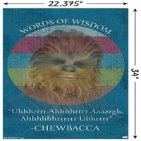 Csillagok Háborúja: Saga-Chewbacca Idézet Fali Poszter, 22.375 34