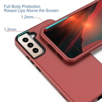 Samsung Galaxy S22 + Case S Plus tok, Dteck nagy teherbírású ütésálló robusztus Anti-Drop hibrid tartós 3 rétegű védő