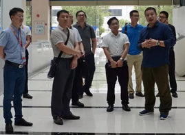 深圳代理商参观VEMT齿轮减速机