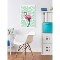 Marmont Hill Fuchsia Flamingo Keretes Festmény Nyomtatás