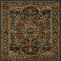 Karastan szőnyegek Alcantara Sapphire 5 '3 7' 10 terület szőnyeg