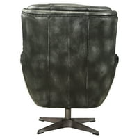 Asotin lobbant Kar forgatható akcentussal szék Vintage fekete