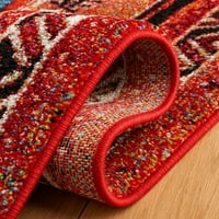 Vintage Hamadan Keighley Oriental Runner szőnyeg, narancsvörös, 2'3 8 '