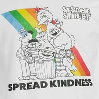 Sesame Street Pride férfi és nagy férfi grafikus póló, S - 3XL méretek