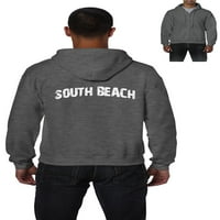Arti-Férfi pulóver Teljes cipzáras pulóver-South Beach